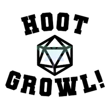 Load image into Gallery viewer, Hoot Growl! Vinyl Sticker
