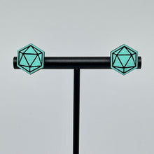 Load image into Gallery viewer, D&amp;D d20 Colorful Stud Earrings
