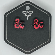 Load image into Gallery viewer, Dungeons and Dragons Ampersand Earrings
