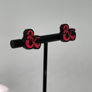 Dungeons and Dragons Ampersand Earrings