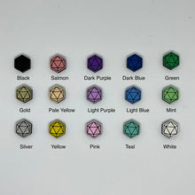 Load image into Gallery viewer, D&amp;D d20 Colorful Stud Earrings
